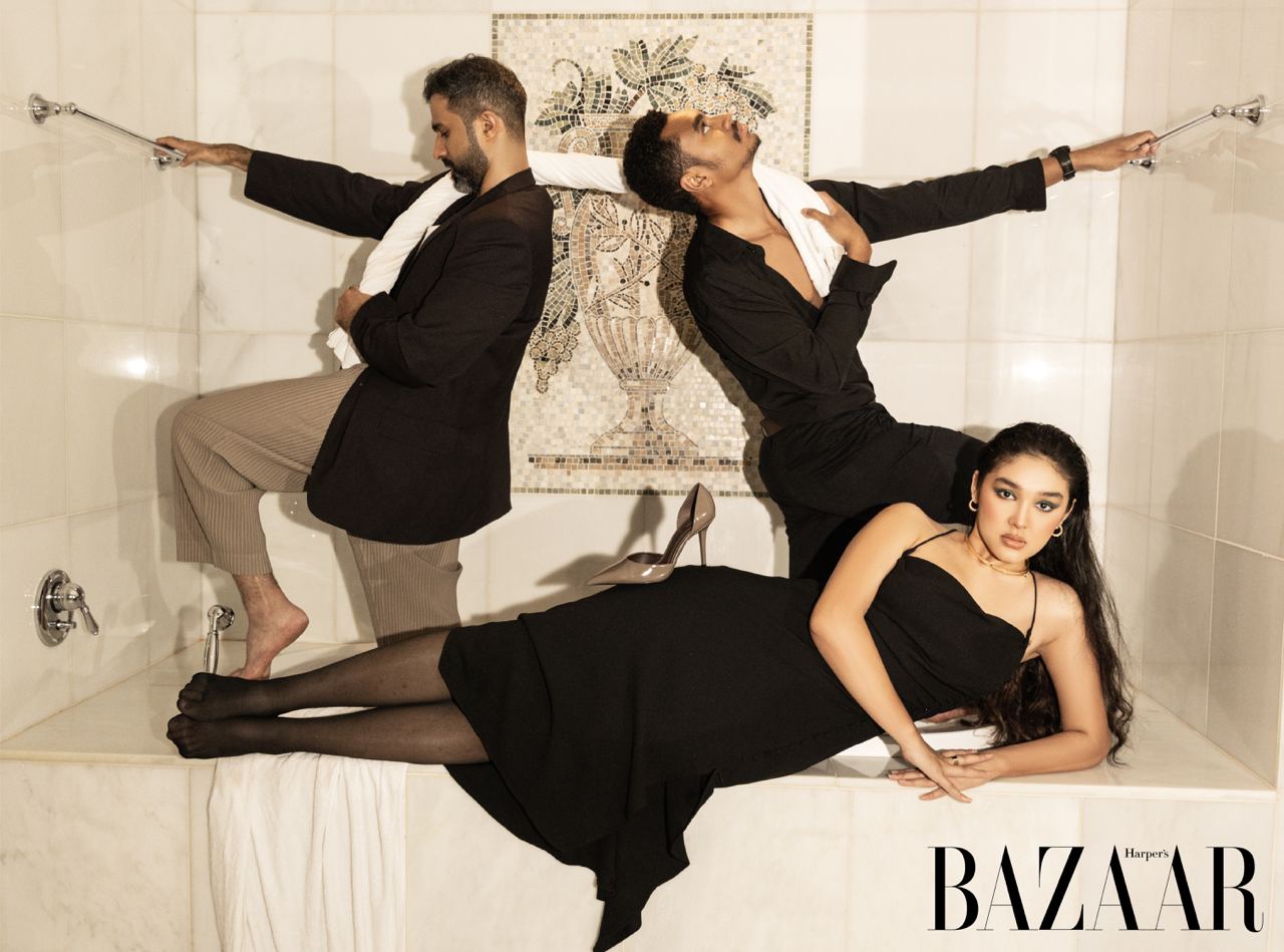 Mohammed, Madina, Glenville for Harper's Bazaar