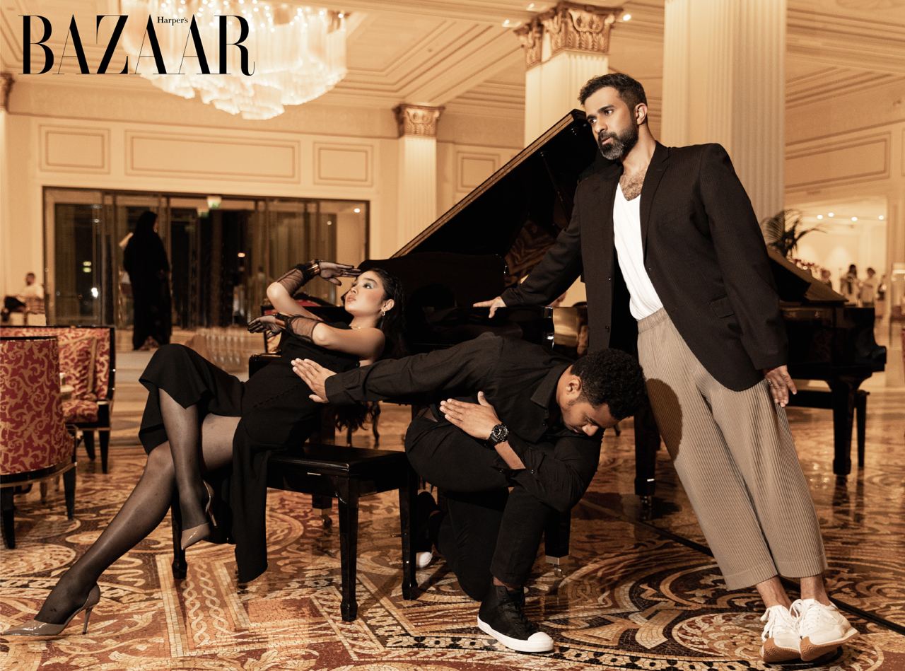 Mohammed, Madina, Glenville for Harper's Bazaar